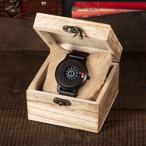 Men Luxury Wooden Quartz Wristwatches