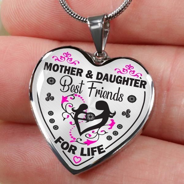 Mother and Daughter Friends Necklace