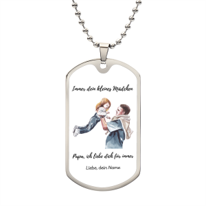*Evergreen*  7 Dog Tag Necklace